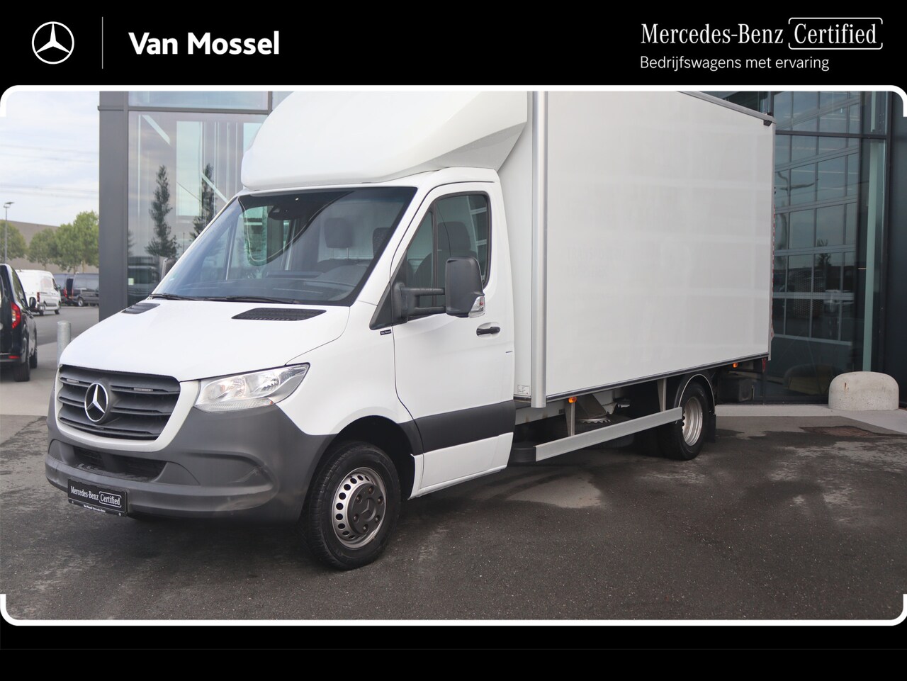 Mercedes-Benz Sprinter - 516 Aut. L3 Meubelbak/laadklep 1000 KG |NAVI/AIRCO/3.5t AHW |Certified - AutoWereld.nl