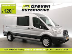 Ford Transit - 2.0 TDCI L3H2 | 2800kg Trekgew. | Airco | Cruise | Camera | 3 Zits | Trekhaak | Parkeersen