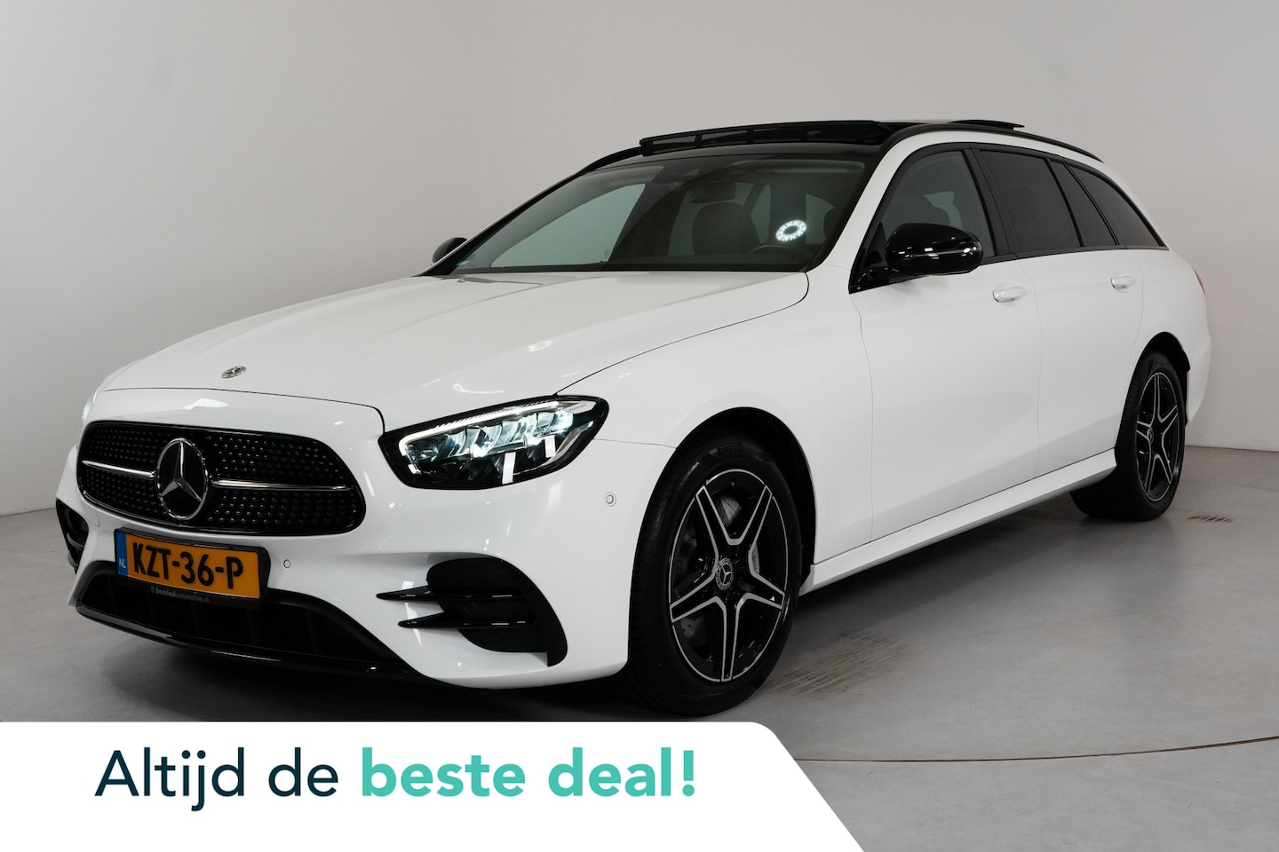 Mercedes-Benz E-klasse Estate - 300 e AMG Night | Burmester | Panodak | Junge sterne garantie | Ambient | - AutoWereld.nl