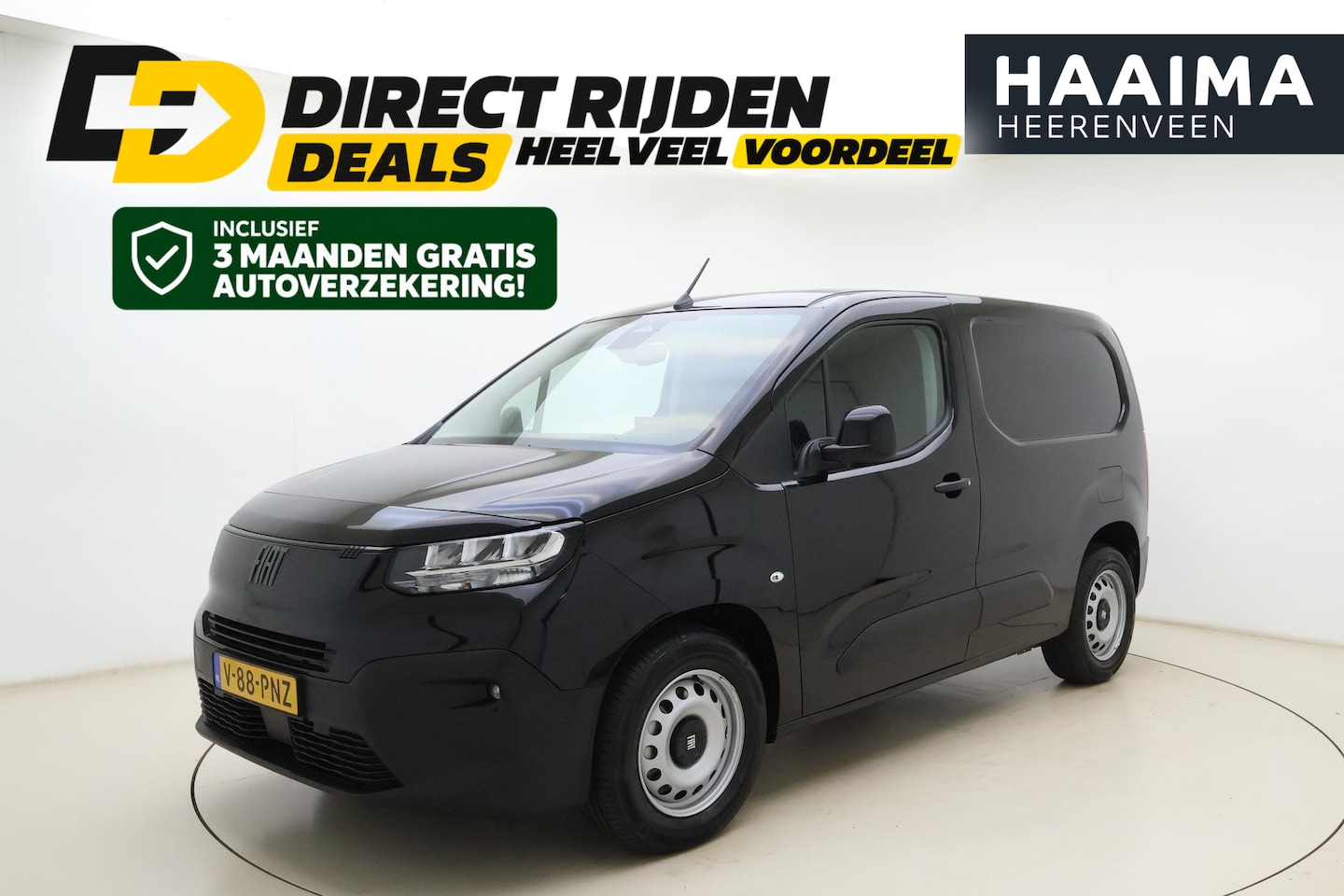 Fiat E-Doblo - 136pk L1 50 kWh | DEMO | Tot 8 jaar garantie | Navigatie | Achteruitrijcamera | Cruise con - AutoWereld.nl