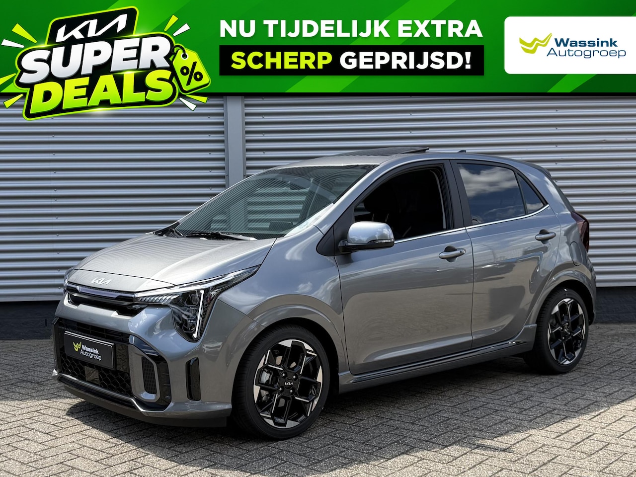 Kia Picanto - 1.0 GDi GT-Line | Schuif/Kanteldak | Stoel/Stuurwielverwarming | Climate Control | Navigat - AutoWereld.nl