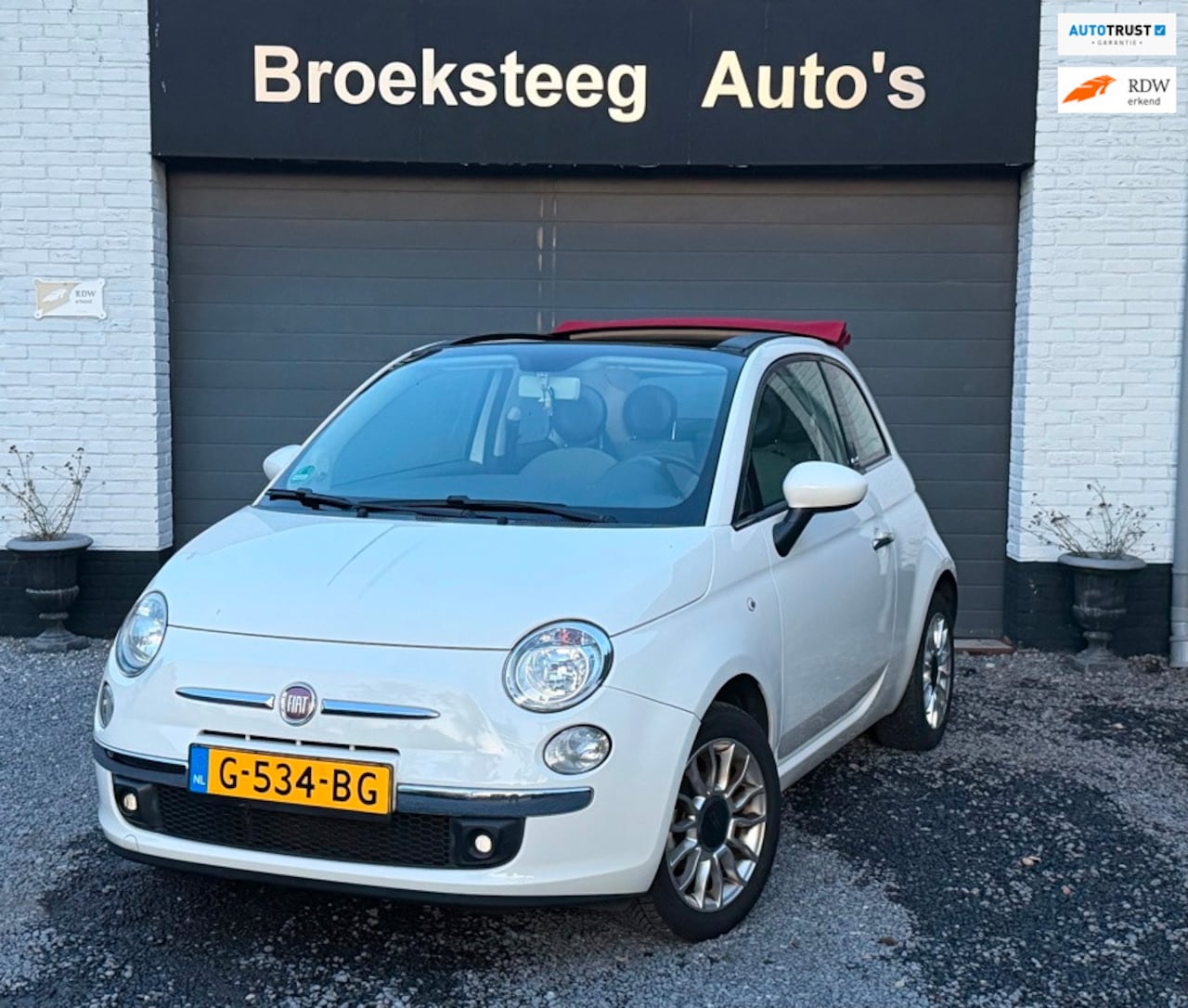 Fiat 500 C - 1.2 Lounge 1.2 Lounge - AutoWereld.nl