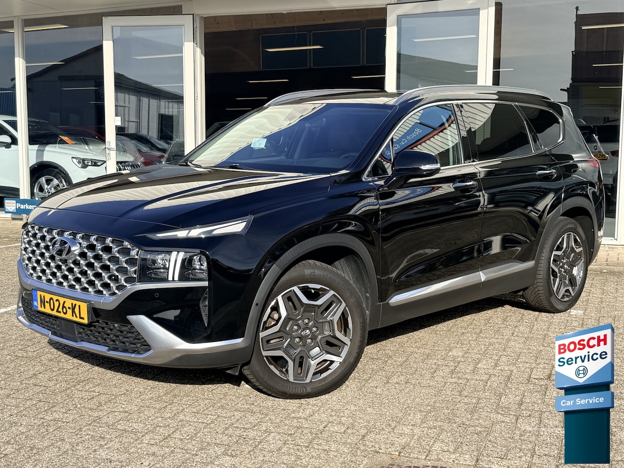 Hyundai Santa Fe - 1.6 T-GDI HEV Premium Sky 7p. | LED | Leder | Stoelventilatie | Adapt. Cruise | Pano | App - AutoWereld.nl