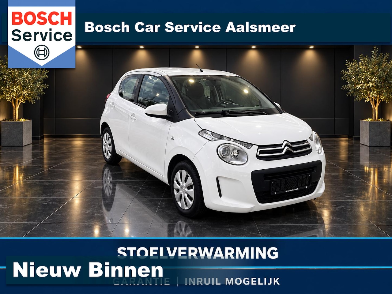 Citroën C1 - 1.0 e-VTi Airscape Shine /Garantie / Airco / Stoelverwarming/BTW/ - AutoWereld.nl