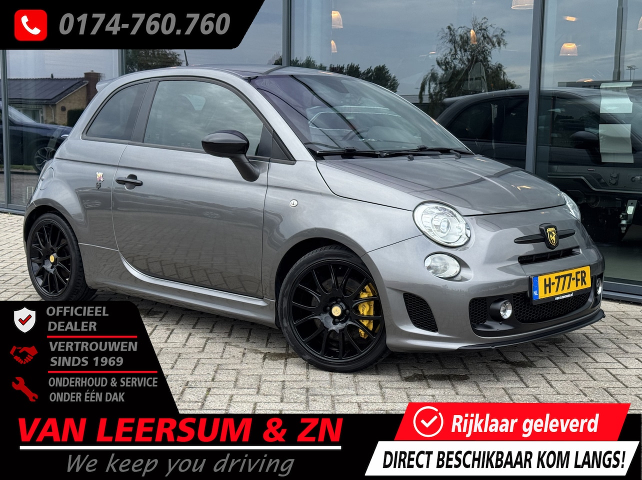 Fiat 500 Abarth - 595 Competizione | Racesportstoelen | Sportuitlaat | Big brake kit | Airco | Nieuwe distri - AutoWereld.nl