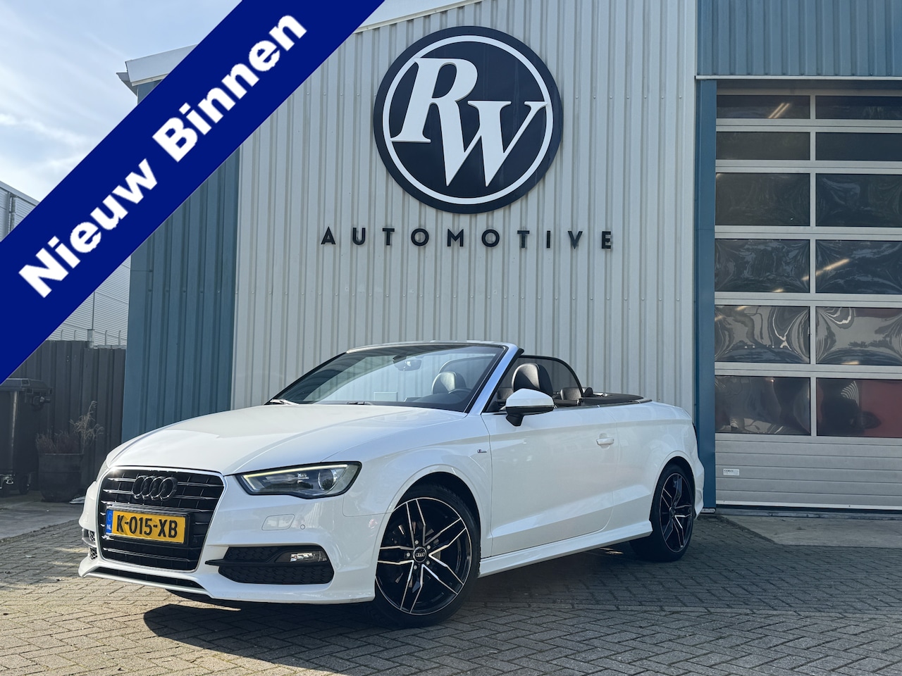 Audi A3 Cabriolet - 2.0 TDI S-line / Aut /Sport leder / Bi-Xenon / Stl verw / Navi / Top onderhouden! - AutoWereld.nl