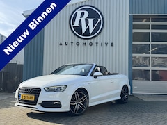 Audi A3 Cabriolet - 2.0 TDI S-line / Aut /Sport leder / Bi-Xenon / Stl verw / Navi / Top onderhouden