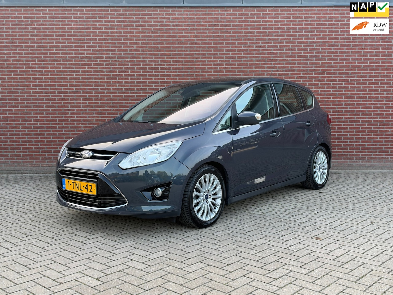 Ford C-Max - 1.0 Edition Plus / Nap / Airco / Cruise / Trekhaak - AutoWereld.nl