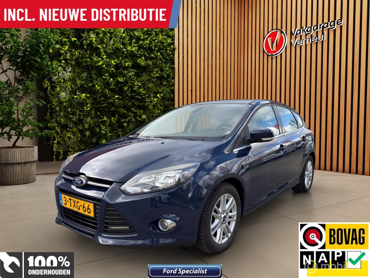 Ford Focus - 1.0 EcoB|Edit Plus 125Pk ✅Driem vervangen ✅Trekhaak - AutoWereld.nl