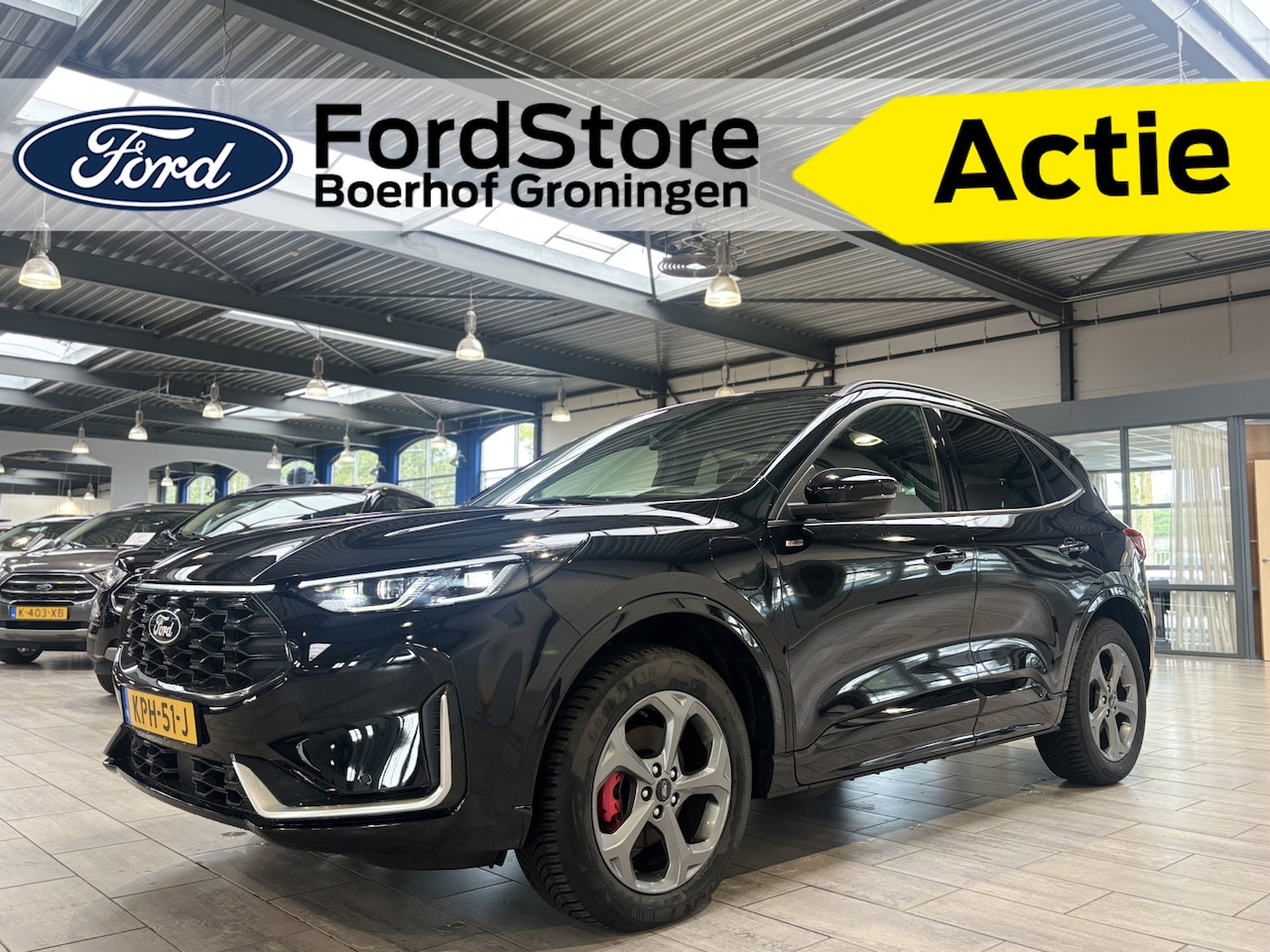 Ford Kuga - 2.5 PHEV 243 pk ST-Line X I AGR stoelen I Adapt Cruise I Winter Pack | B&O | 360° Camera | - AutoWereld.nl