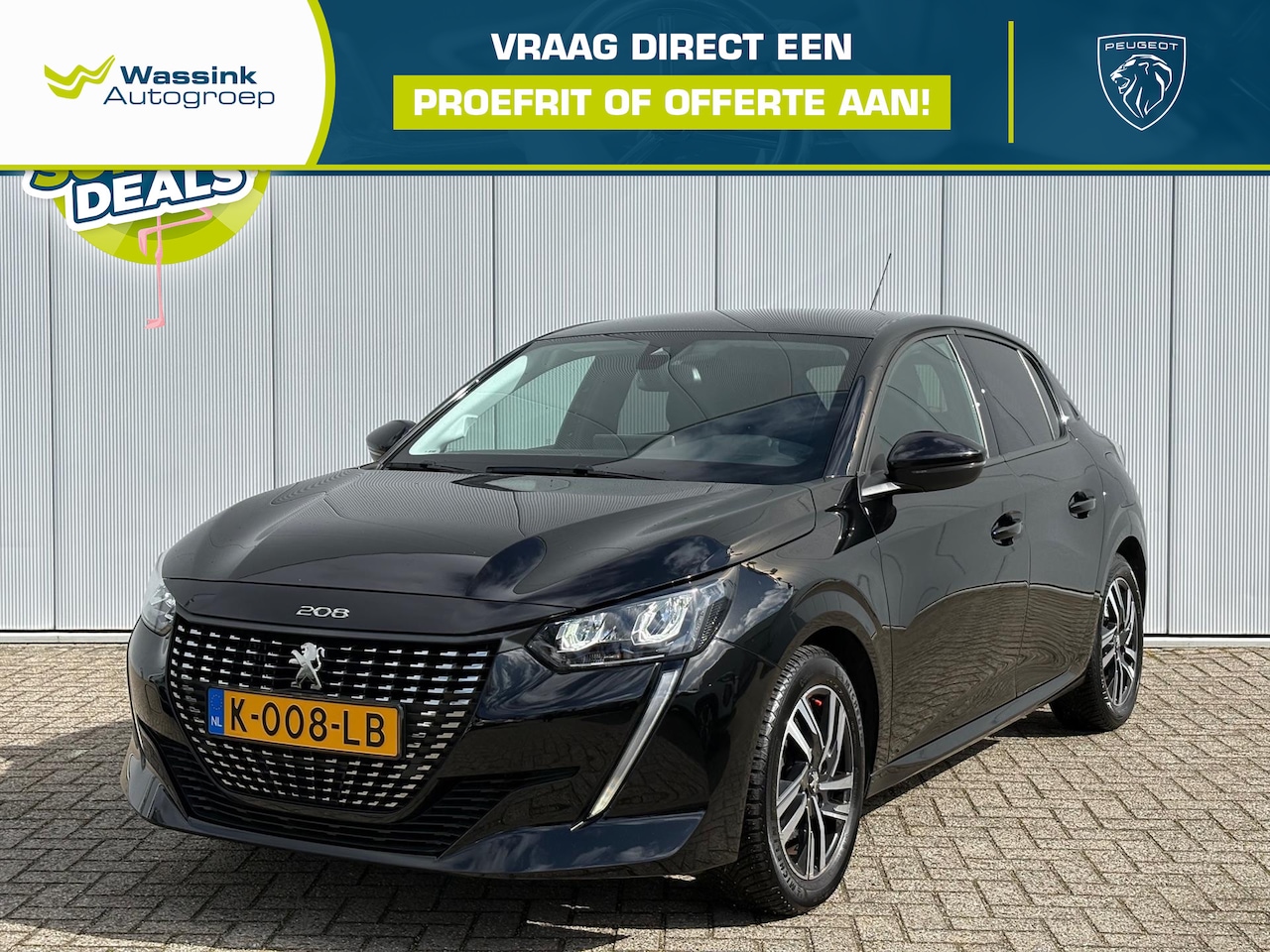Peugeot 208 - Turbo 100pk Blue Lease Allure | Keyless | Cruise Control | Camera | Navigatie | Carplay | - AutoWereld.nl
