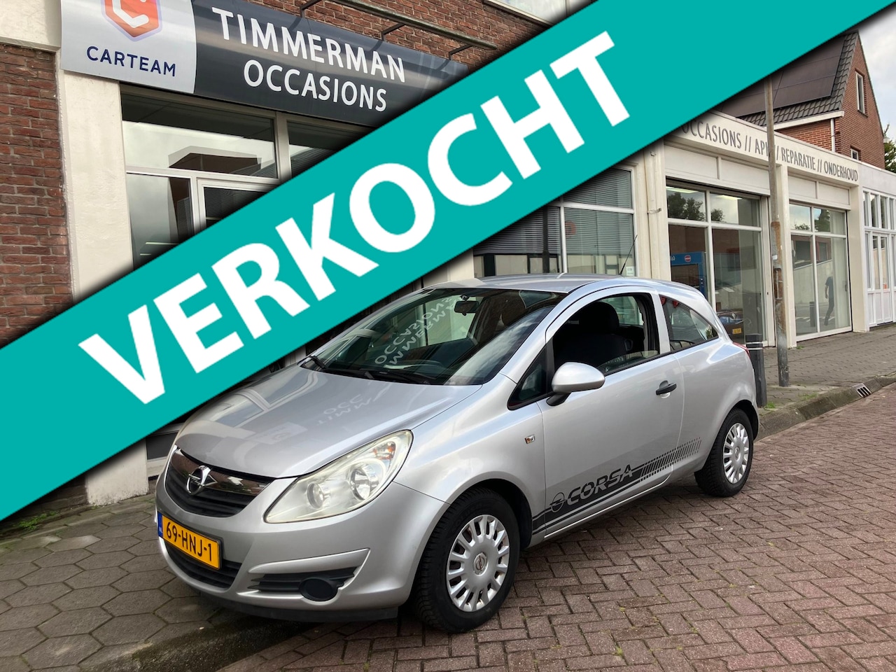 Opel Corsa - 1.0-12V Selection|Airco|Navigatie|APK okt'27 - AutoWereld.nl
