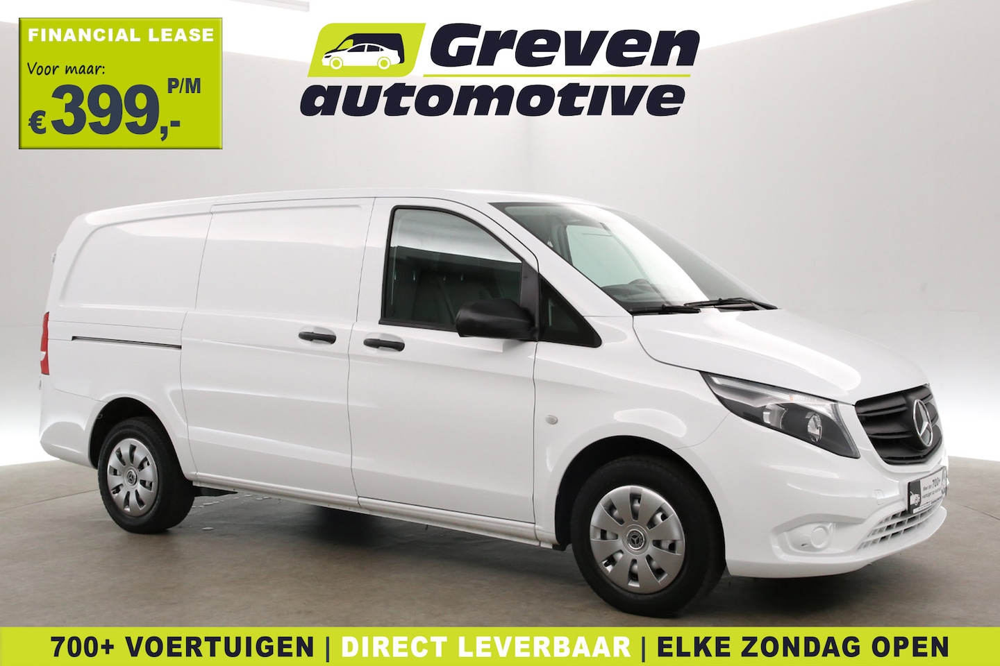 Mercedes-Benz Vito - 114 CDI Lang | Automaat | Airco | Cruise | Carplay | 3 Zits | Trekhaak | Stoelverwarming - AutoWereld.nl