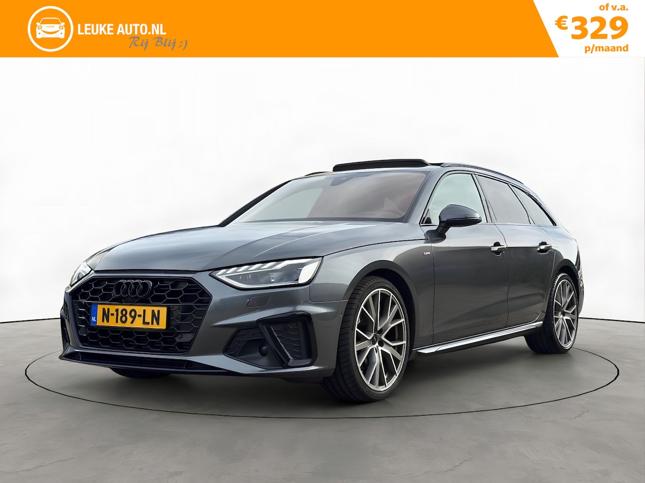 Audi A4 Avant - 35 TFSI 3X S-Line Pano Head-UP 360 Camera Dode-Hoek - AutoWereld.nl