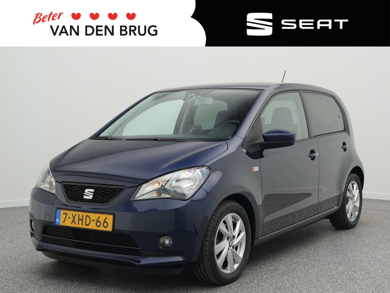SEAT Mii - 1.0 60pk Sport Dynamic | Steunhaak | Stoelverwarming | Airco | 15" lichtmetalen velgen | G - AutoWereld.nl