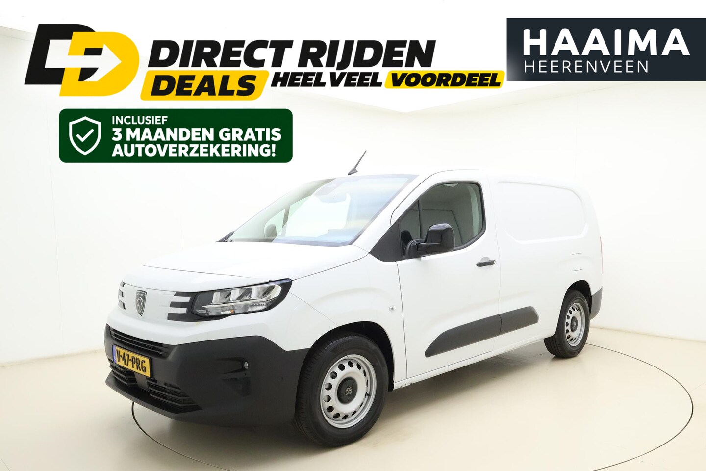 Peugeot e-Partner - 136 L2 50 kWh DEMO | Camera | 3zitplaatsen | betimmering - AutoWereld.nl