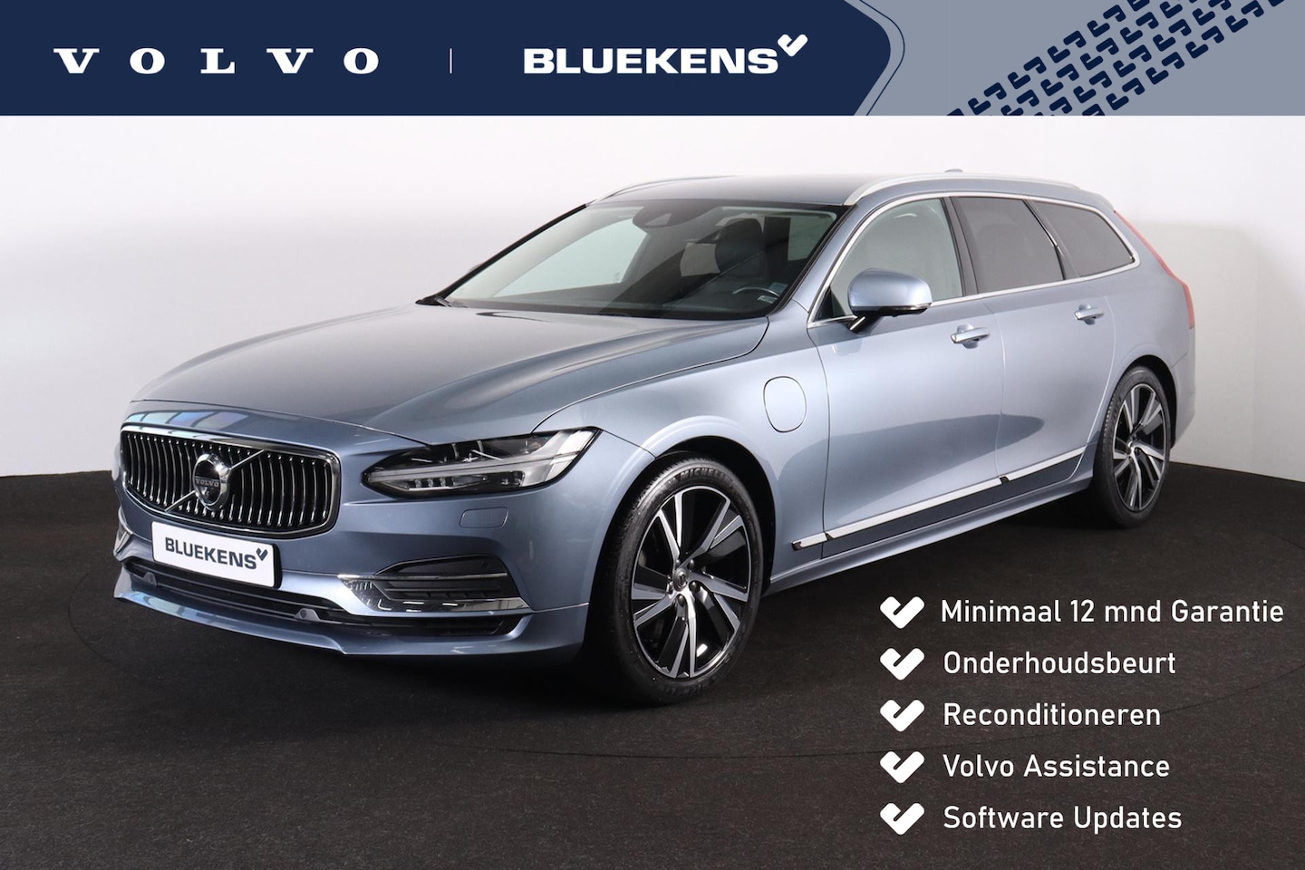 Volvo V90 - T8 AWD Inscription - IntelliSafe Assist & Surround - 360º Camera - Adaptieve LED koplampen - AutoWereld.nl