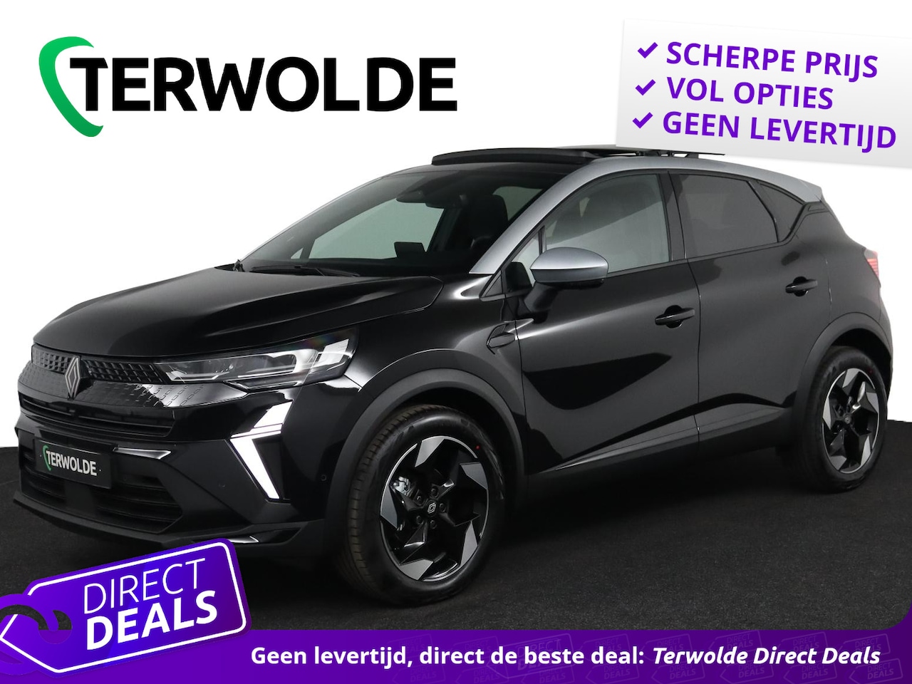 Renault Captur - techno full hybrid E-Tech 160 | pack advanced driving assist | pack light & sound | - AutoWereld.nl