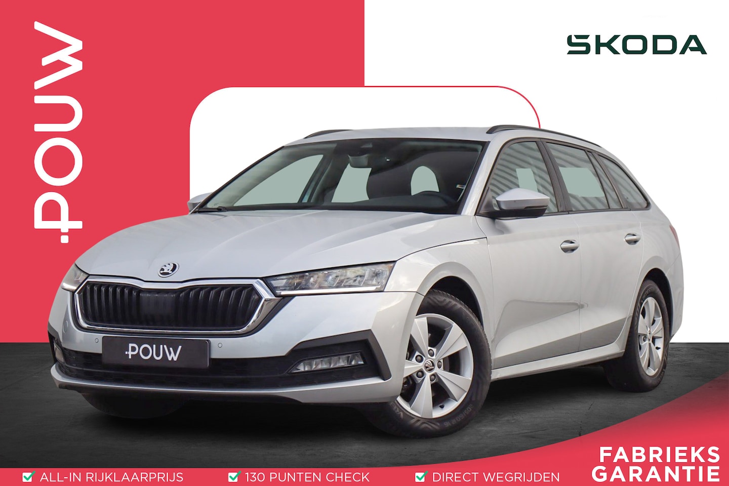 Skoda Octavia Combi - 1.0 TSI 110pk Business Edition | Apple Carplay/Android Auto | Parkeersensoren | Cruise Con - AutoWereld.nl
