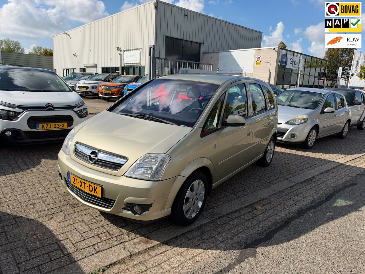 Opel Meriva - 1.6-16V Temptation 1.6-16V Temptation, Automaat, Airco, NAP. NL auto, Netjes onderhouden - AutoWereld.nl
