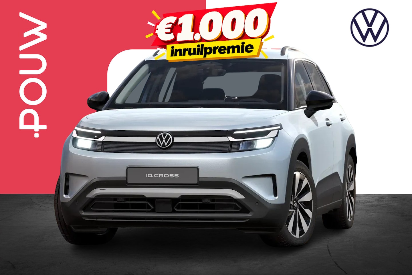 Volkswagen ID.Cross - Life 211pk 52 kWh | Multimedia Pakket | Trekhaak | Comfort Pakket - AutoWereld.nl