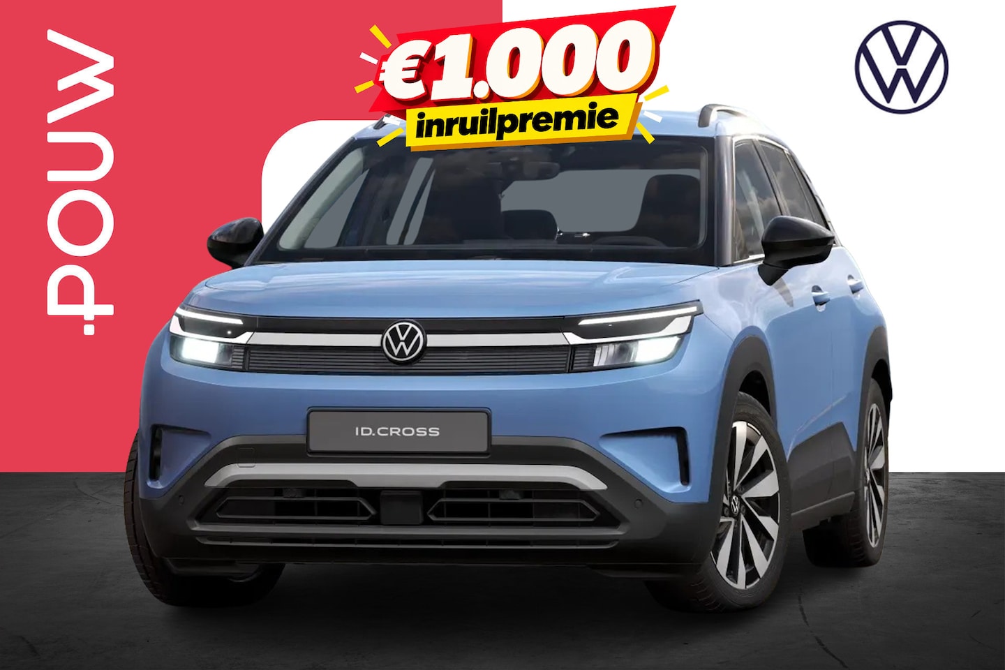 Volkswagen ID.Cross - Life 211pk 52 kWh | Trekhaak | Multimedia Pakket | Comfort Pakket - AutoWereld.nl