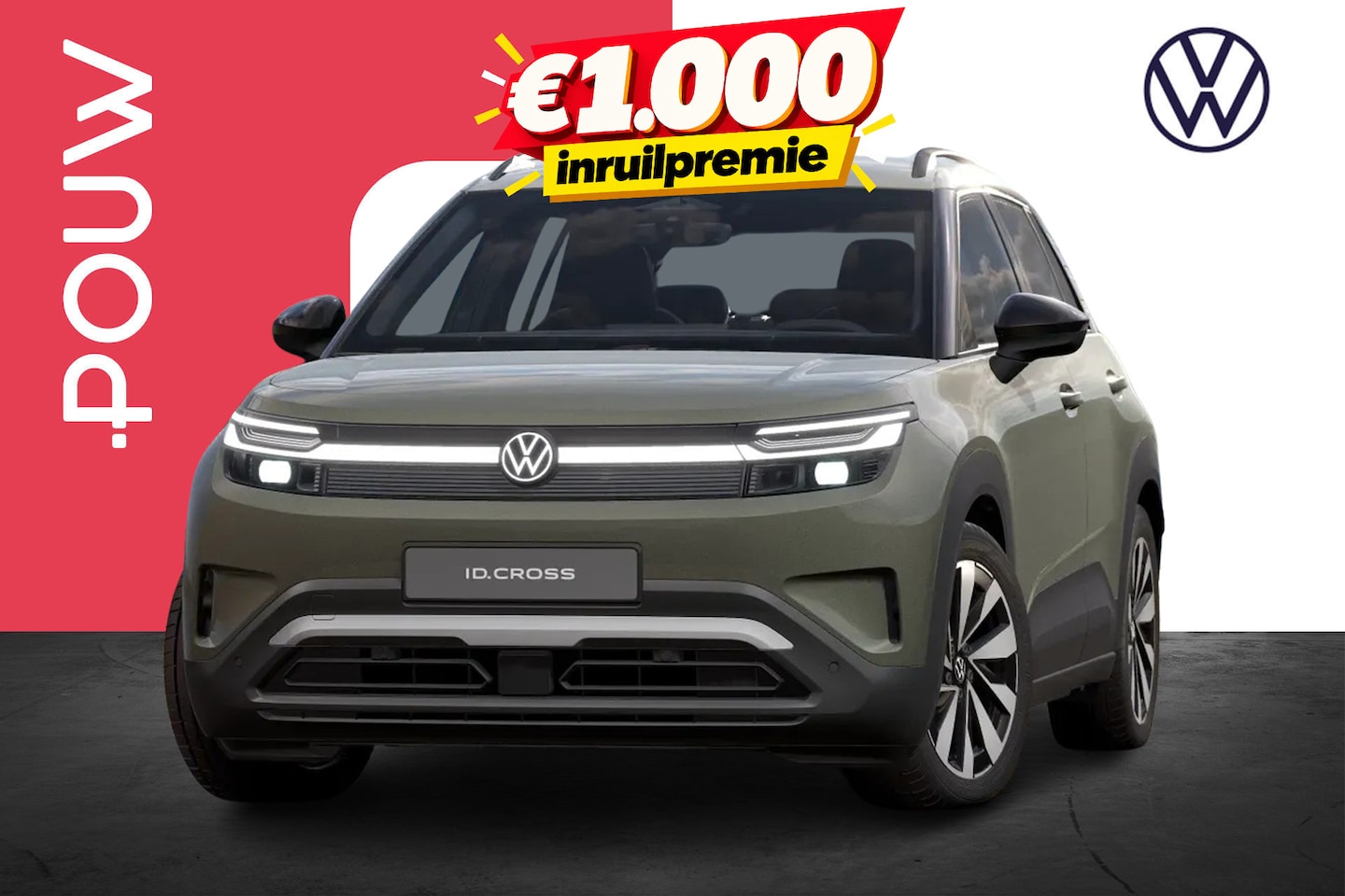 Volkswagen ID.Cross - Style 211pk 52 kWh | Massage | Trekhaak | Multimedia Pakket - AutoWereld.nl