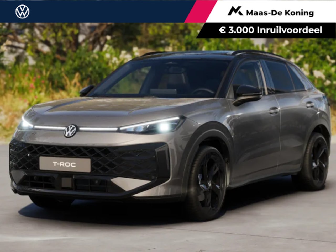 Volkswagen T-Roc - R-Line Edition 1.5 Hybrid 170 PK 7 versn. DSG · Black Style Pakket · Interieur Pakket Plus - AutoWereld.nl