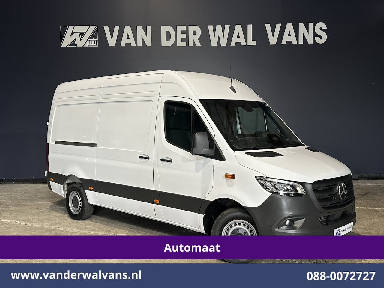 Mercedes-Benz Sprinter - 317 CDI 170pk 9G-Tronic Automaat L2H2 Euro6 Airco | Camera | Navigatie | LED | Cruisecontr - AutoWereld.nl