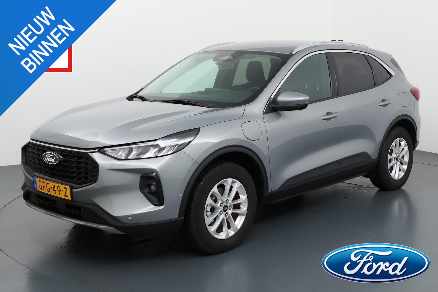 Ford Kuga - 2.5 PHEV Titanium Adap. Cruise Trekhaak 360 Camera Dodehoek Winter pack 8.700km! NL-Auto - AutoWereld.nl