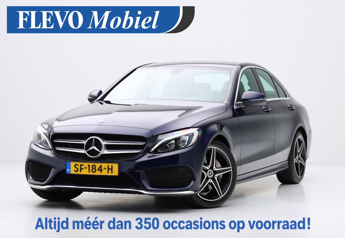 Mercedes-Benz C-klasse - 180 Sport Edition Aut. Navi|1 Eig!|Cam|Clima|LMV - AutoWereld.nl