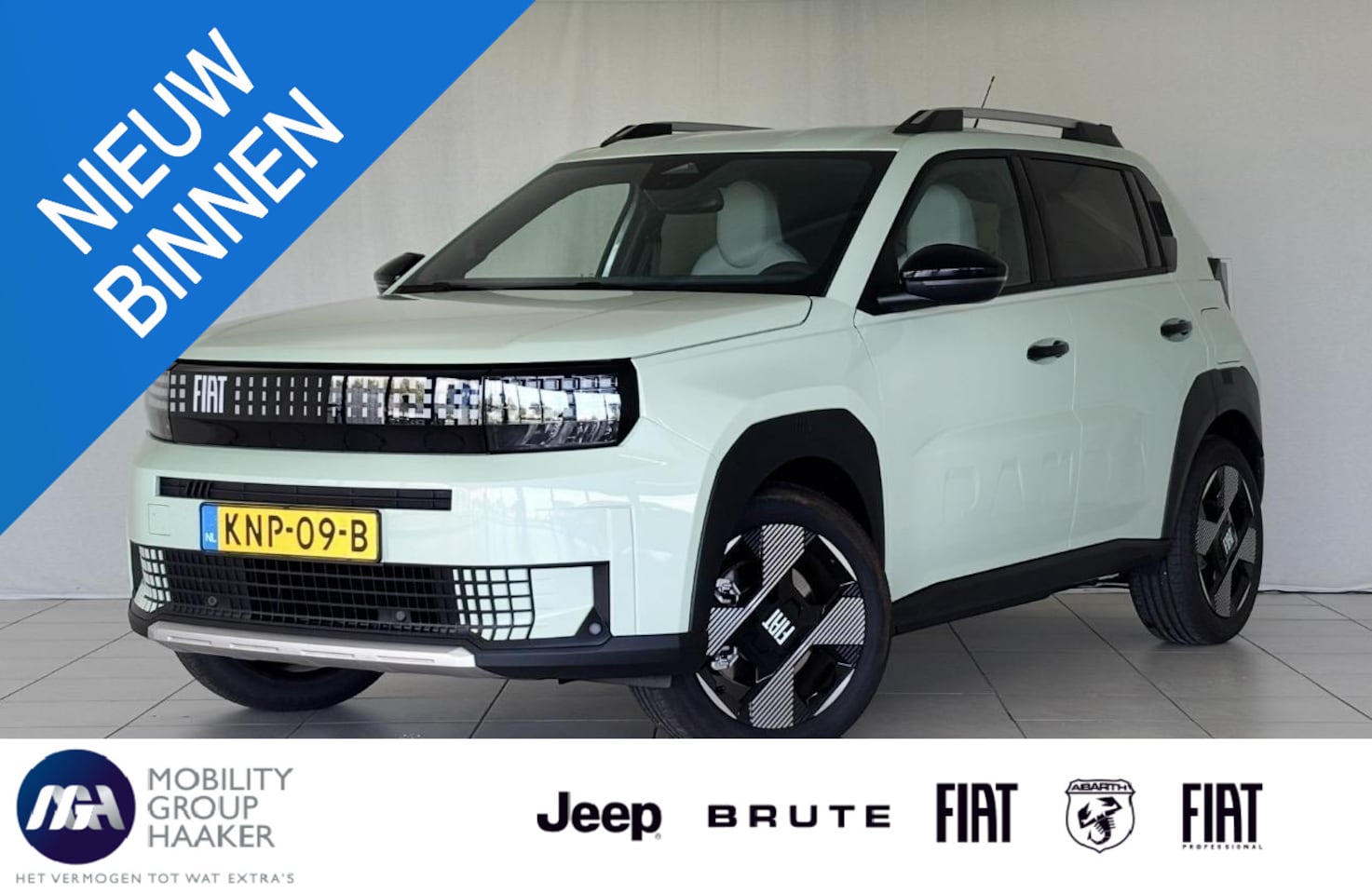 Fiat Grande Panda - La Prima 11 kW 44 kWh | Apple/Android | Pack-Winter | Parkeer Camera - AutoWereld.nl