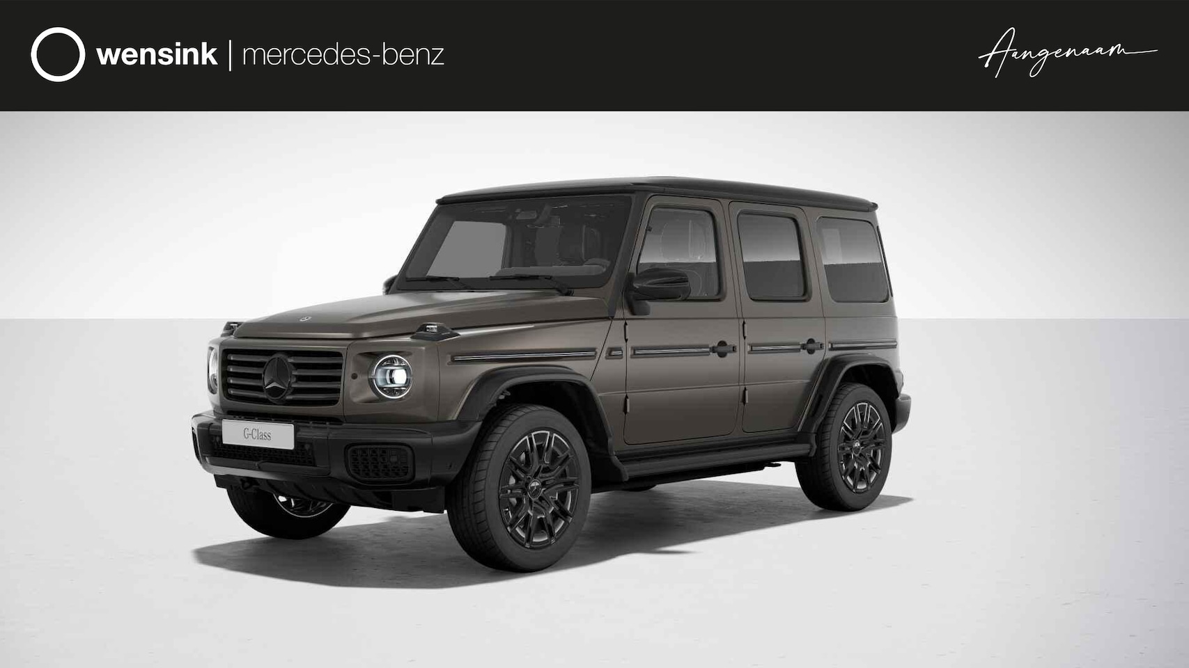 Mercedes-Benz G-klasse - 580 electric 117 kWh | MANUFAKTUR Monzagrijs magno | SUPERIOR Line interieur | AMG Line | - AutoWereld.nl