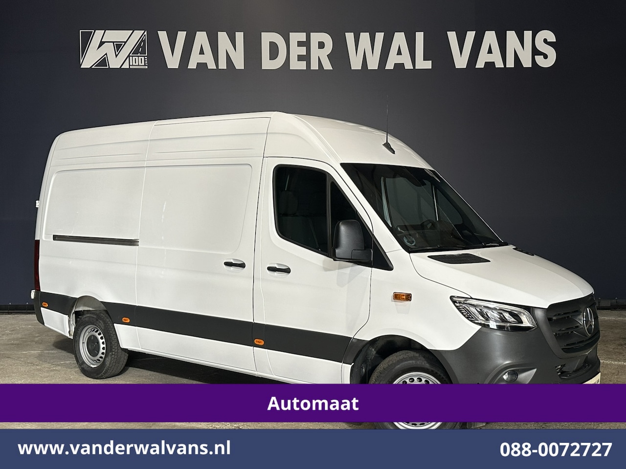 Mercedes-Benz Sprinter - 317 CDI 170pk 9G-Tronic Automaat L2H2 Euro6 Airco | Camera | Navigatie | LED | Cruisecontr - AutoWereld.nl