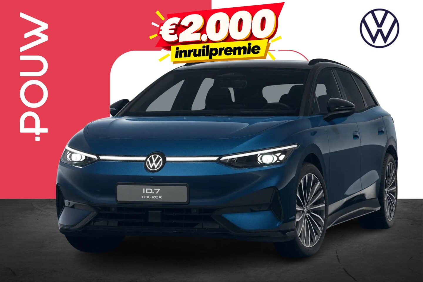 Volkswagen ID.7 Tourer - Limited Edition Plus 286pk 77 kWh | Massage | 360 Camera | Black Style Pakket - AutoWereld.nl