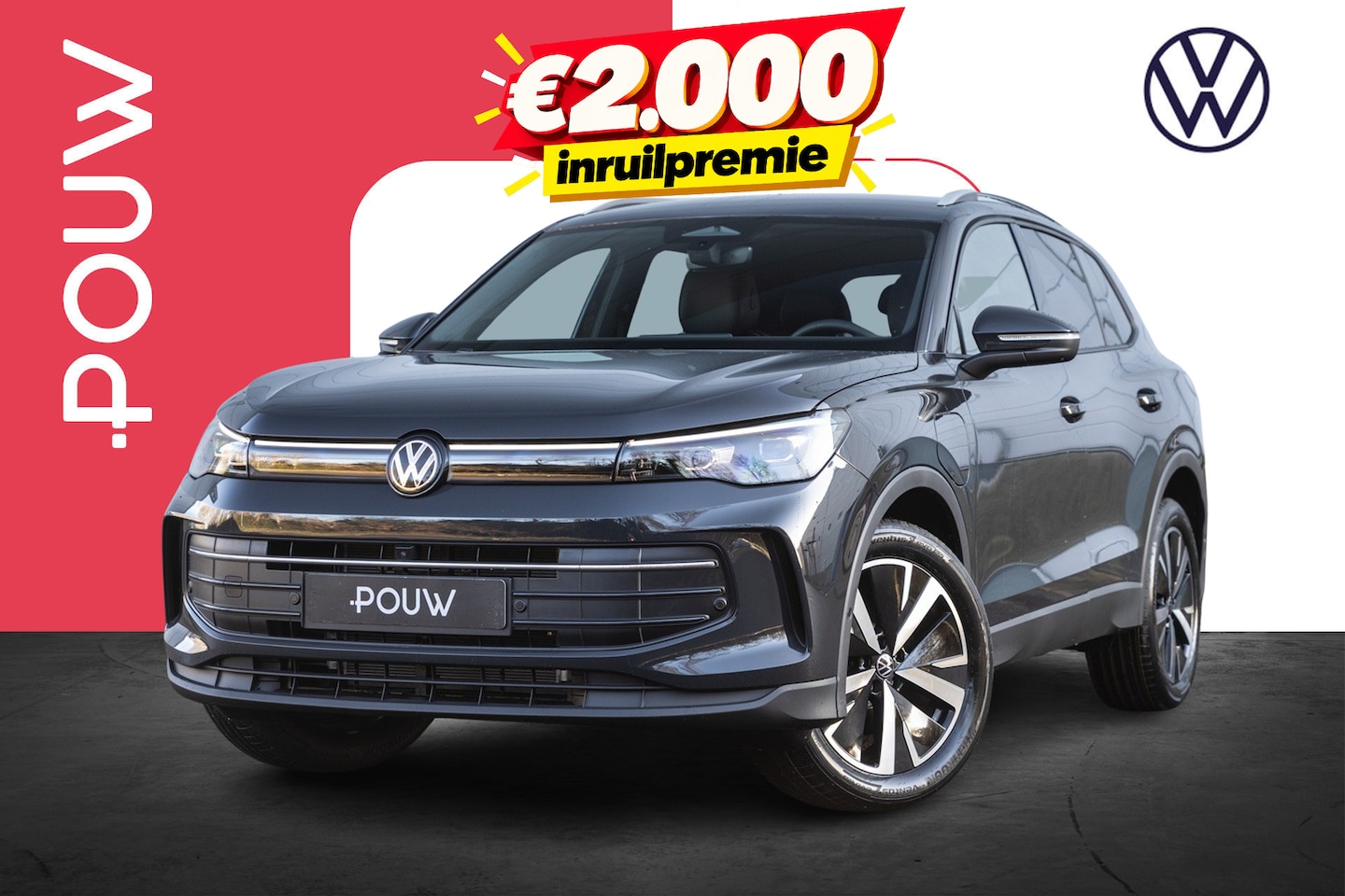 Volkswagen Tiguan - 1.5 eHybrid 204pk DSG Life Edition | Interieur Style Pakket | Massage | 360 Camera - AutoWereld.nl