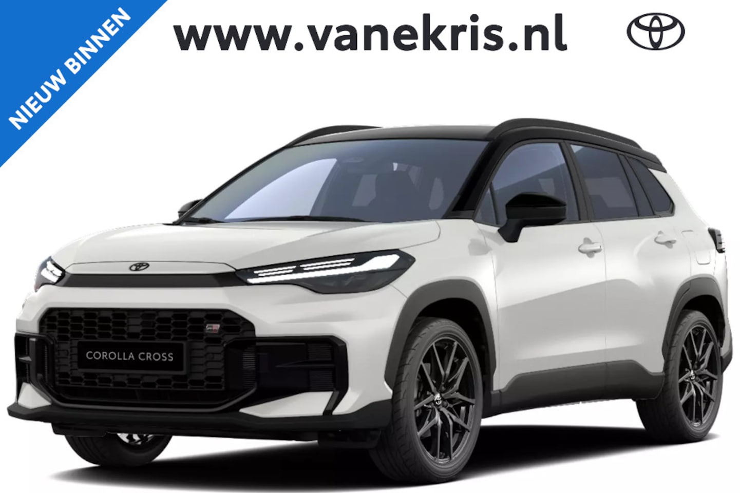 Toyota Corolla Cross - Hybrid 180 GR Sport Hybrid 180 GR Sport, BSM, Stoel & Stuur verwarming, Apple Carplay/Android Auto! - AutoWereld.nl