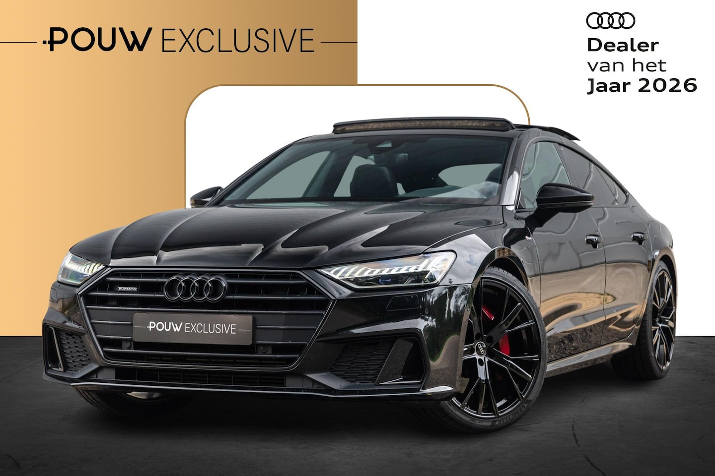Audi A7 Sportback - 55 TFSIe 367pk PHEV Quattro S Edition Competition | Panoramadak | Nwe 21 inch | Keyless | - AutoWereld.nl