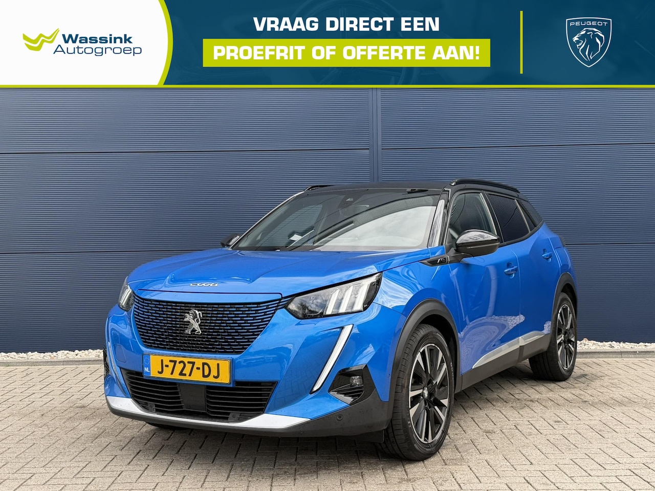 Peugeot e-2008 - EV GT Pack 50 kWh | Panorama dak | Stoelverwarming | Achteruitrijcamera | Apple carplay/An - AutoWereld.nl