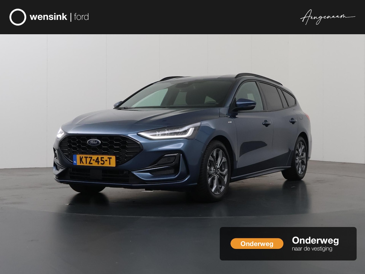 Ford Focus Wagon - 1.0 EcoBoost Hybrid ST Line X | Adaptieve Cruise Control | Afn. Trekhaak | Parkeercamera | - AutoWereld.nl