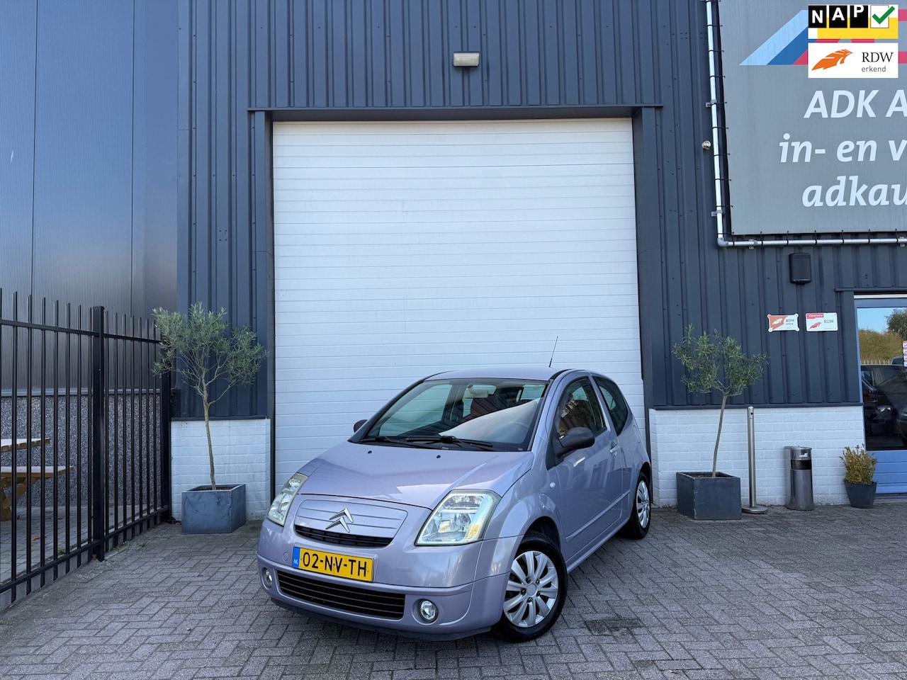 Citroën C2 - 1.4i Ligne Ambiance AUTOMAAT/NIEUWE APK/MOOIE AUTO - AutoWereld.nl