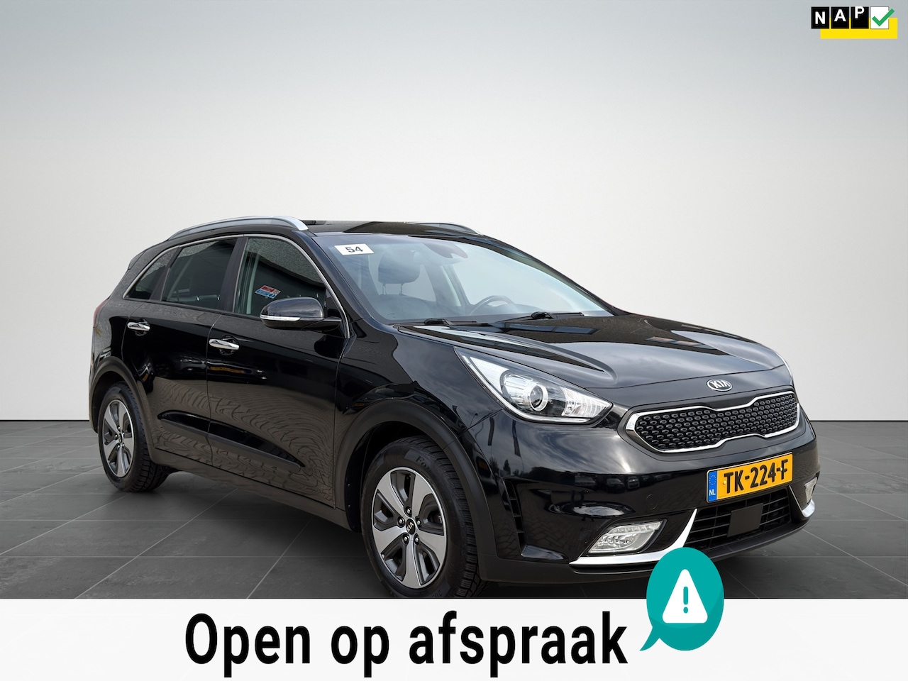 Kia Niro - 1.6 GDi Hybrid DynamicLine Camera|LaneKeeping|NAP - AutoWereld.nl
