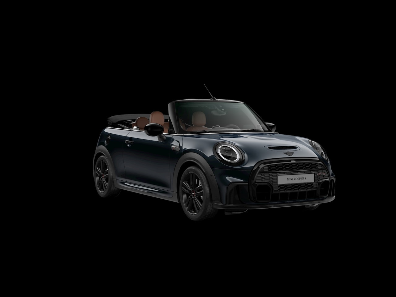 MINI Cabrio - 2.0 Cooper S F1 Aut. | JCW-Trim | Navigatie | Leder Chester | H&K | Head-Up | Camera | 17" - AutoWereld.nl