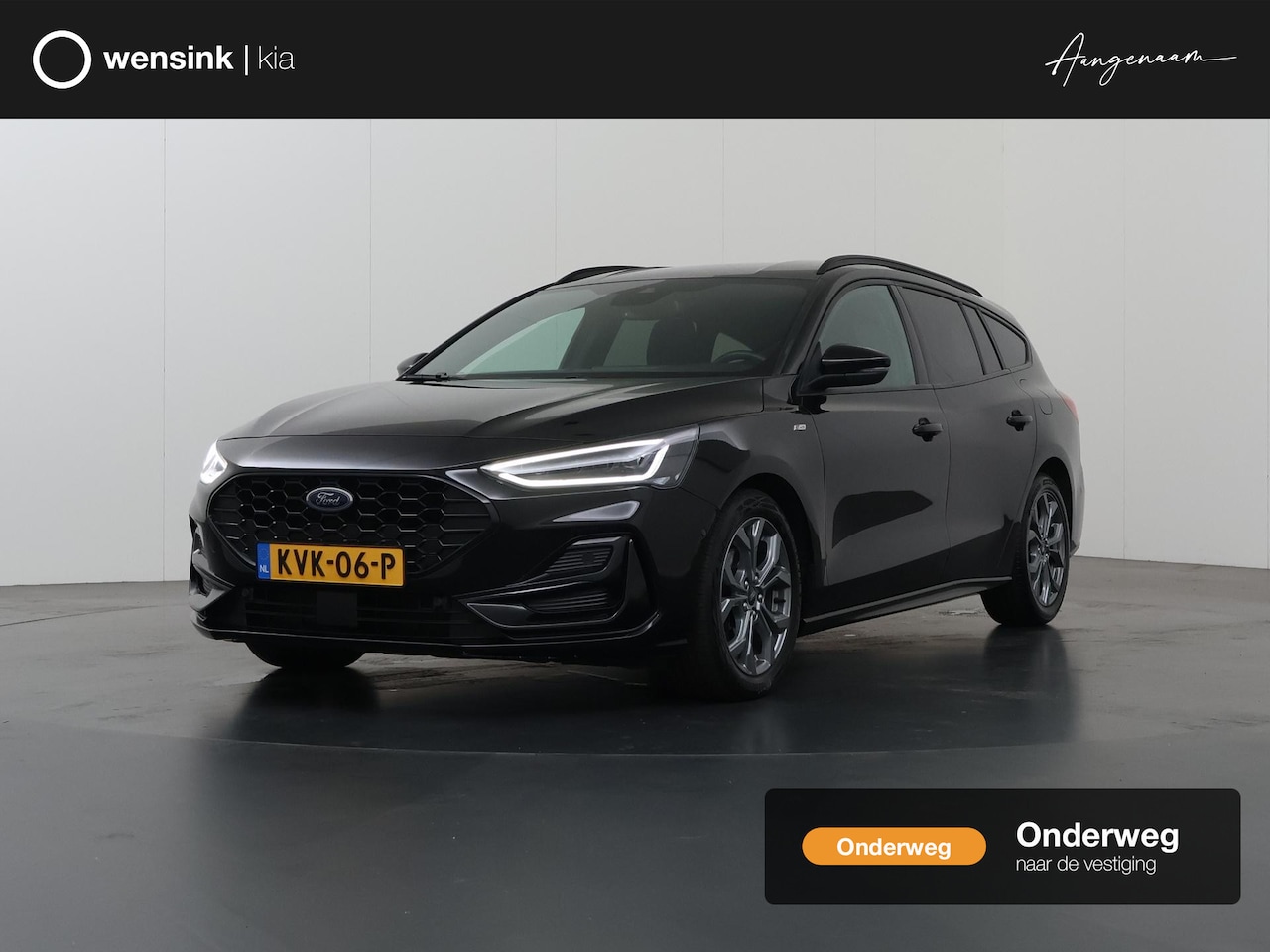 Ford Focus Wagon - 1.0 EcoBoost Hybrid ST Line X 155pk Automaat | Afn. Trekhaak | Winterpakket | Adaptieve Cr - AutoWereld.nl