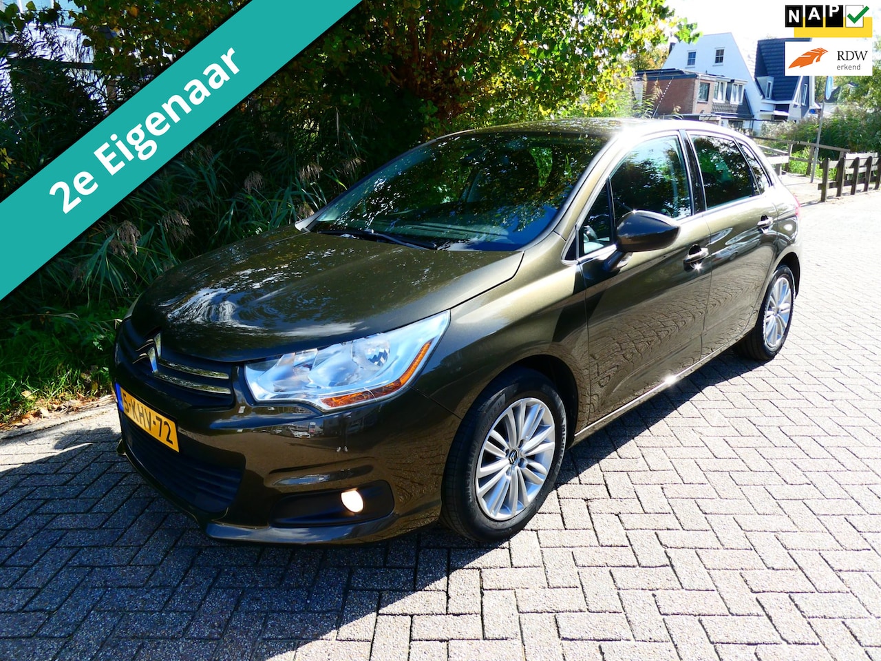 Citroën C4 - 1.6 VTi Collection 120pk 2e eig. Clima Cruise Navi Trekhaak 1550kg. - AutoWereld.nl