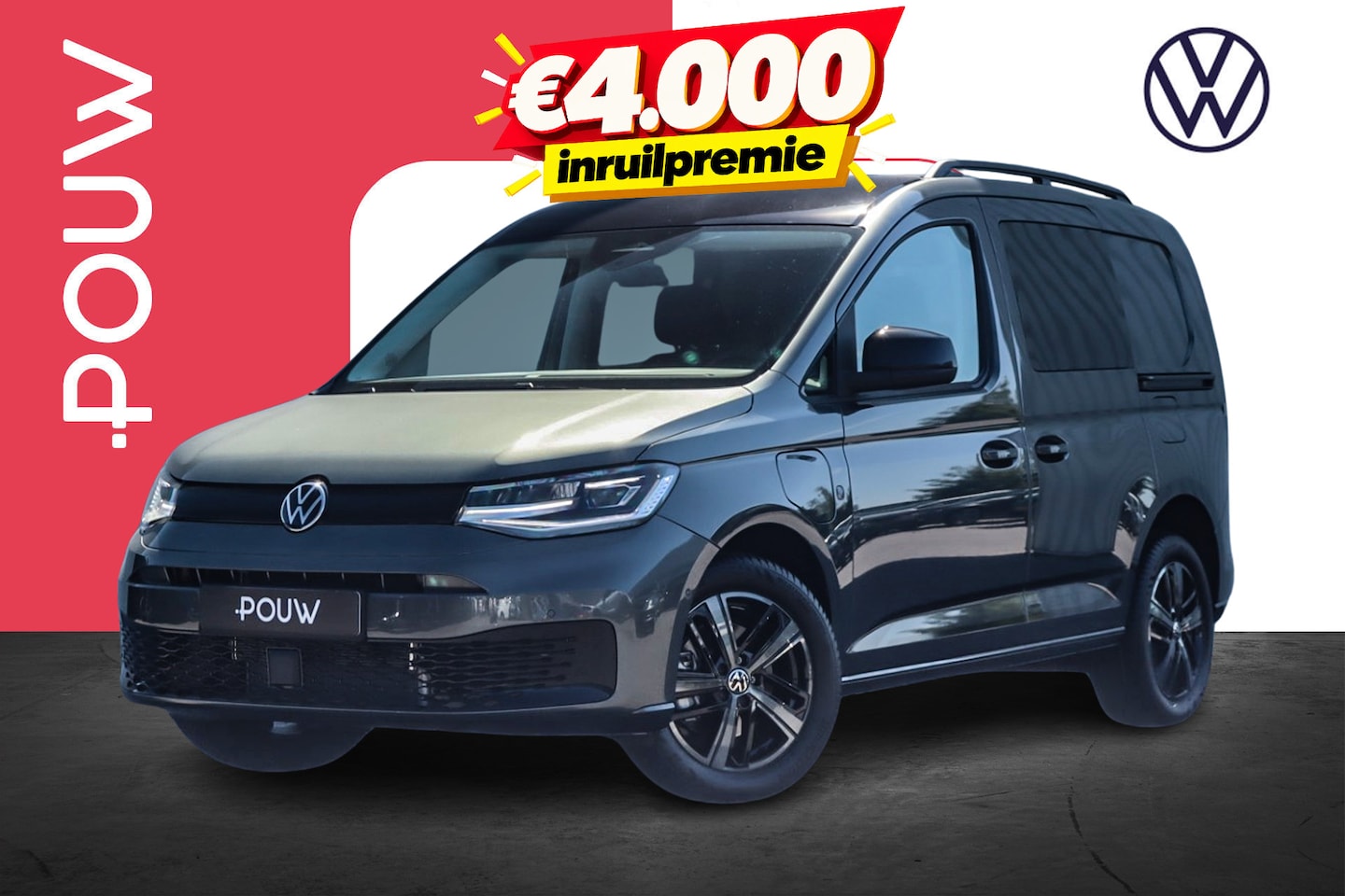 Volkswagen Caddy - Kombi 1.5 TSI Hybride 150pk Style | Winter Pakket | 17" Velgen - AutoWereld.nl