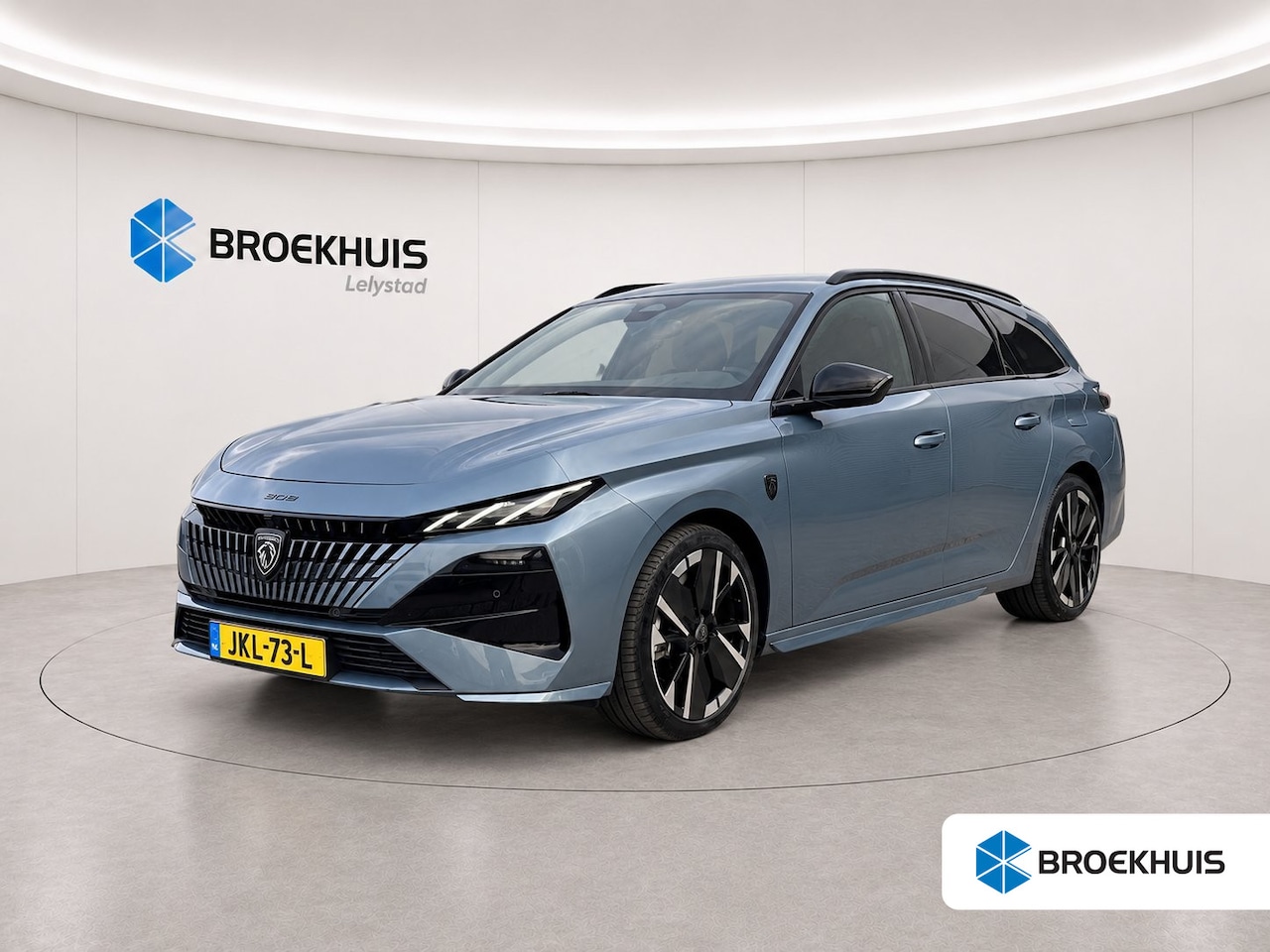 Peugeot 308 SW - 1.6 PLUG-IN HYBRID 195PK GT PACK AUTOMAAT / NAVI / LEDER / CLIMA / PDC / 18" LMV / CAMERA - AutoWereld.nl