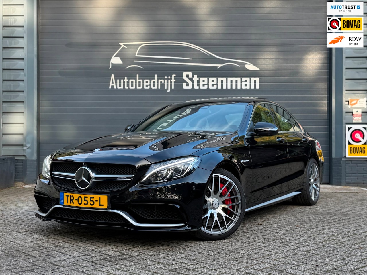 Mercedes-Benz C-klasse - AMG 63 S | HUD | Pano | Burmester - AutoWereld.nl