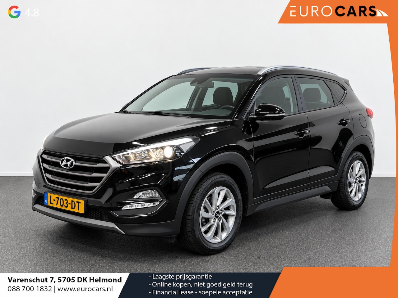 Hyundai Tucson - 1.6 T-GDi i-Motion 4WD Trekhaak Camera Navigatie Stoel en Stuurverwarming DAB Bluetooth Cl - AutoWereld.nl