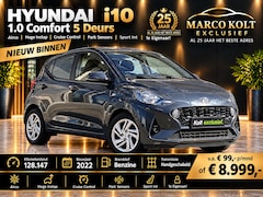 Hyundai i10 - 1.0 Comfort 5 Deurs | Airco | Apple CarPlay | Hoge Instap | Cruise Control | Park Sensors
